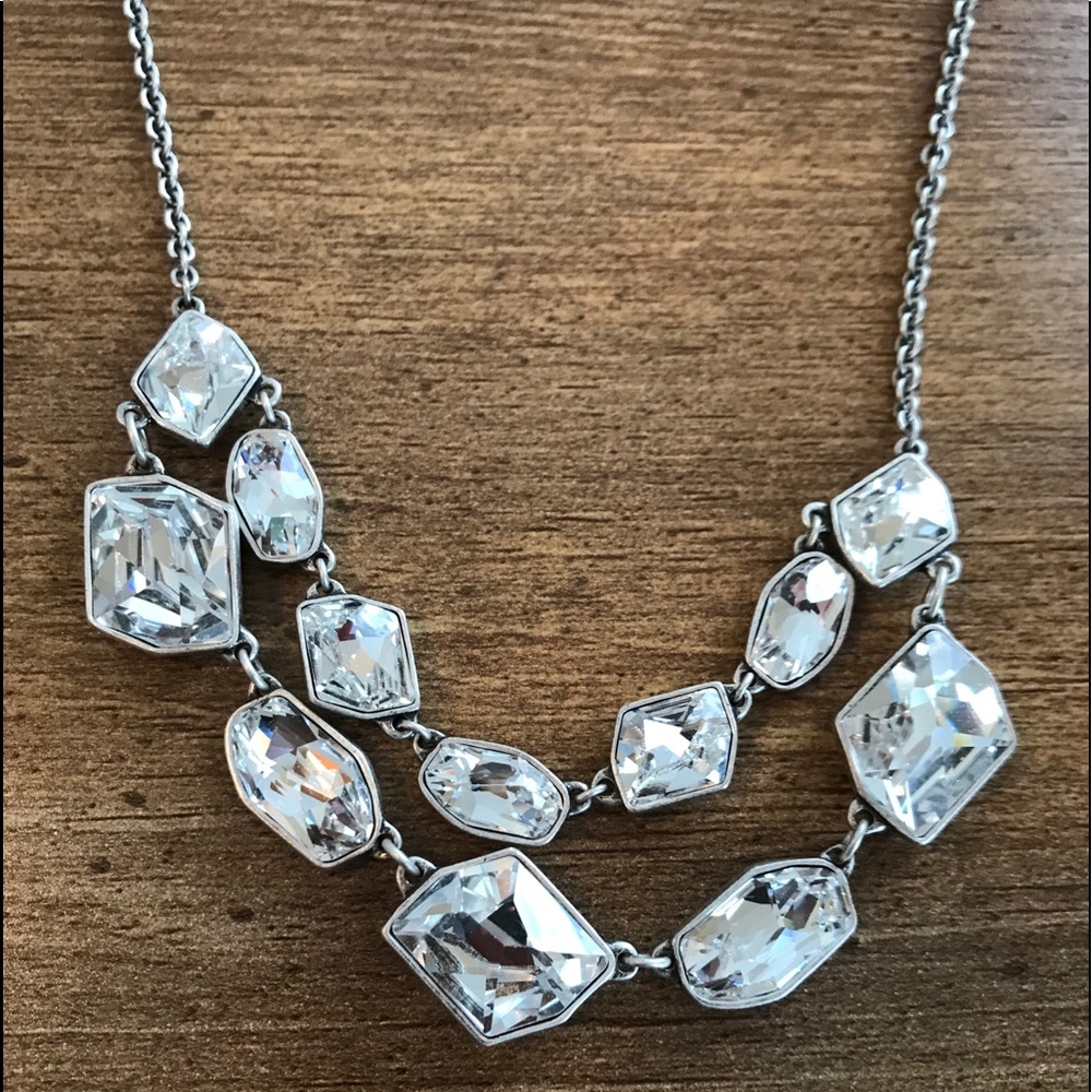 Swarovski Double Strand Necklace
